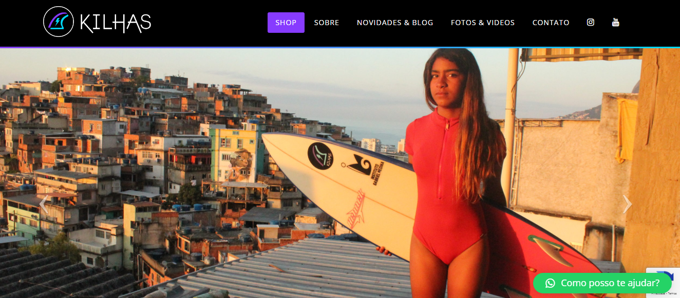 Criação de Website e Suporte Kilhas